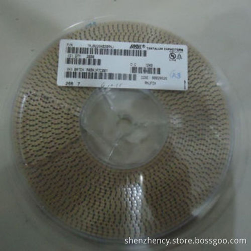 Solid Tantalum Capacitor,TAJB226K020RNJ, 22UF, 20V, 10%, 1210, B Case